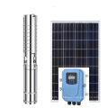 AC/DC Solar Wasserdruckmotorpumpe System Bohrloch Wasserpumpe 3 4 Zoll 145 m Kopf